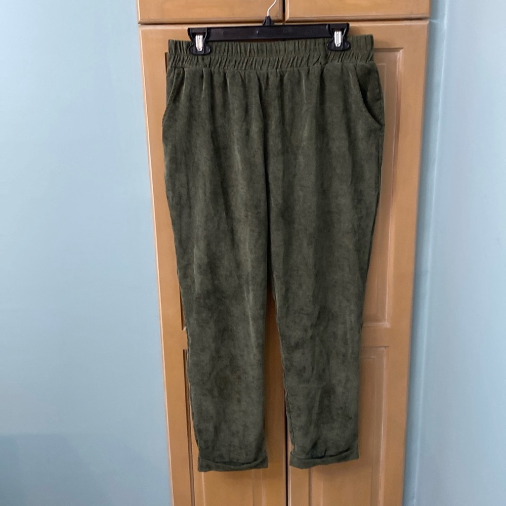 Pull on lightweight corduroy pants